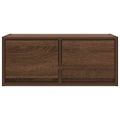 vidaXL TV skrinka, hnedý dub 60x31x25,5 cm spracované drevo