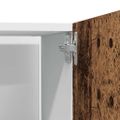 vidaXL Skrinka na chladničku “Lyon” Old Wood 60x57x207 cm