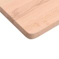 vidaXL Stolová doska 100x(55-60)x1,5 cm bukový masív