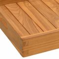 vidaXL Servírovací podnos 60x35 cm masívne tíkové drevo