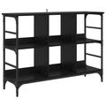 vidaXL Servírovacia skriňa Čierny dub 102 x 32 x 73,5 cm