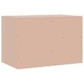 vidaXL TV skrinky 2 ks ružové 67x39x44 cm oceľ