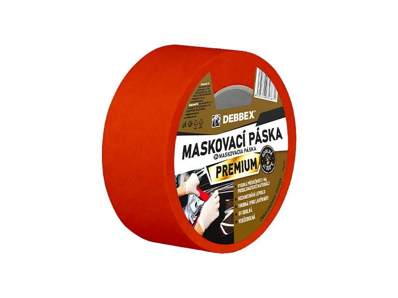 DEBBEX 100°C maskovacia páska Premium 25mmx50m
