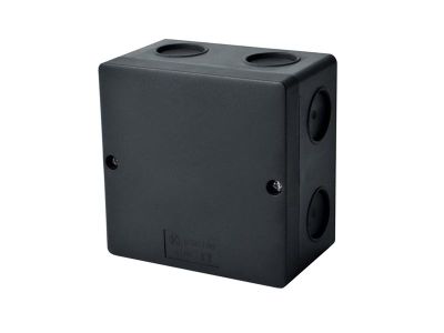 Škatuľa na povrch KOPOS KSK 100_FA 101x101x45mm krytie IP66 čierna