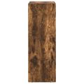 vidaXL Servírovacia skriňa ELST Dymová dub 59 x 35 x 100,5 cm