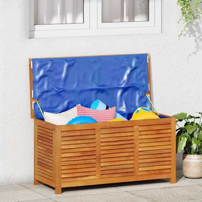 vidaXL Záhradný úložný box s mriežkami 113x50x56 cm masívna akácia