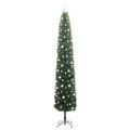 vidaXL Umelý vianočný stromček Zelená 300 cm PVC, oceľ a plast