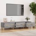 vidaXL TV skrinka sivý dub sonoma 150x34,5x30 cm spracované drevo