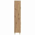 vidaXL Highboard Remeselný dub 34,5 x 34 x 180 cm Kompozitné drevo