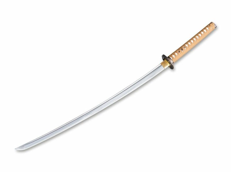 Magnum 05SC312 Kimura Katana Desert zberateľský meč 73 cm, drevo, pochva