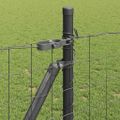 vidaXL Euro plot s betónovým podstavcom 25 x 1 m PVC potiahnutá oceľ