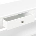 vidaXL Komoda z drevotriesky biela 110x35x80 cm