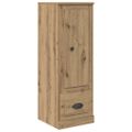 vidaXL Highboard 3 ks Remeselný dub 132 x 35,5 x 103,5 cm