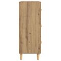 vidaXL Servírovacia skriňa Remeselný dub 69,5 x 34 x 90 cm