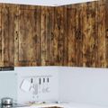 vidaXL Dvierka na umývačku Kalmar Dymová dub 57 x 57 x 100 cm