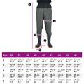 VidaXL Waist Waders s čižmami tmavozelená veľkosť 45