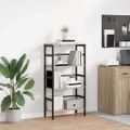 vidaXL Regál na knihy 3 úrovní 60 x 29,5 x 115 cm Kompozitné drevo
