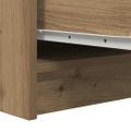 VidaXL Príborník Artisan Dub 29,5x34x76 cm Engineered Wood