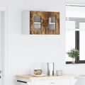vidaXL Dvierka na umývačku Kalmar Dymová dub 60 x 31 x 40 cm
