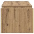 vidaXL Konferenčný stolík Remeselný dub 90 x 45 x 35 cm
