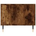 vidaXL Konferenčný stolík dymový dub 102x50x40 cm kompozitné drevo