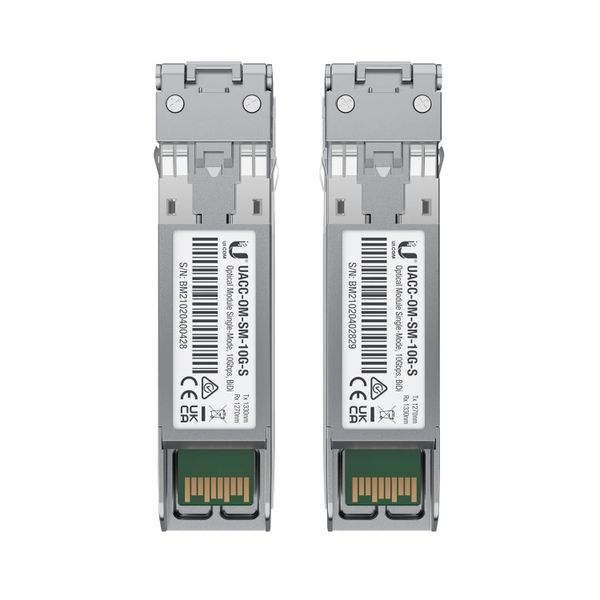 Ubiquiti UACC-OM-SM-10G-S-20 -  10G SFP+, SM Module, BiDi, Simplex LC UPC, 20-Pack