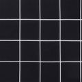 vidaXL Podložka na záhradnú lavičku čierne kocky 120x50x3 cm látka