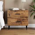 vidaXL Nočný stolík Staré drevo 62 x 34,5 x 47,5 cm Kompozitné drevo