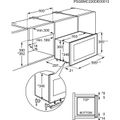AEG Vstavaná mikrovlnná rúra MSB2057D-B