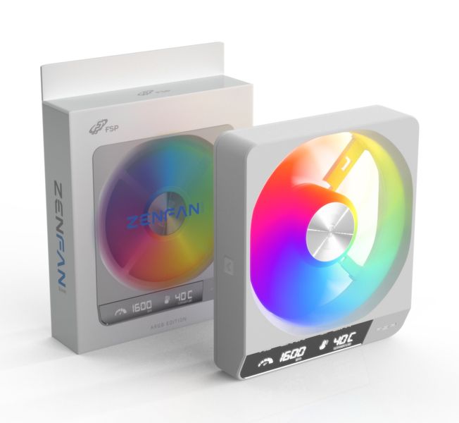 FSP Ventilátor ZENFAN-WA, A.RGB, White