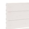 vidaXL Extra dlhá posteľ bez matraca biela 100x220 cm masívne drevo