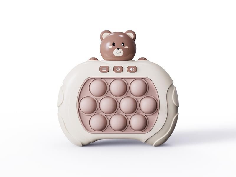 Skill game teddy (pop it) brown