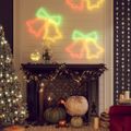 vidaXL Vianočné ozdoby zvonov so 72 LED diódami 2ks 50x56 cm