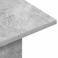 vidaXL Konzolový stôl Betónovo sivá 100 x 30 x 75 cm Kompozitné drevo