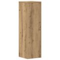 vidaXL Stojany na rastliny 2 ks dub artisan 25x25x80 cm kompoz. drevo