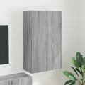 vidaXL TV nástenná skriňa 59,5 x 31 x 100 cm Sivý Sonoma