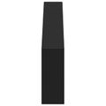 vidaXL Nohy nábytku 12 ks Čierna 341 x 40,5 x 100 mm Železo