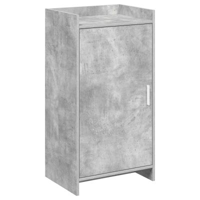 vidaXL Skriňa na topánky s úložiskom Betónovo sivá 48 x 36 x 92 cm