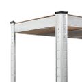 vidaXL Skladovacie regály 2 ks, 90x40x180 cm, MDF