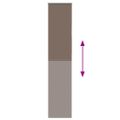 vidaXL Zatemňovacia roleta kávová 50x210 cm šírka látky 45,7 cm polyester
