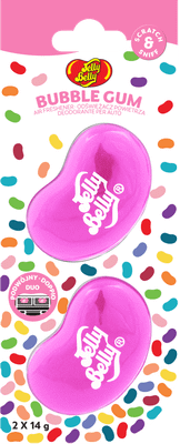 E303724201 Jelly Belly VENT/CLIP-ON Bubblegum osviežovač vzduchu do ventilačnej mriežky, žuvačka