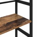 vidaXL Regál na knihy 2 úrovní 40 x 29,5 x 81 cm Kompozitné drevo