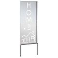 vidaXL Záhradná clona na súkromie Rezací Strieborná 50 x 140 cm