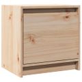 vidaXL Nočný stolík 40x30,5x40 cm, borovicový masív