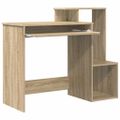 vidaXL Stôl Sonoma dub 106 x 41 x 88.5 cm Kompozitné drevo