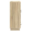 vidaXL Servírovacia skriňa so zásuvkou Dub sonoma 66 x 34,5 x 92 cm