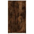 vidaXL Komoda dymový dub 100x33x59,5 cm spracované drevo