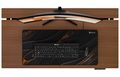 AROZZI ZONA Mousepad XL Black-Gold/ XL podložka na stůl/ 900x420x4 mm/ voděodolná Podložka pod myš, 900×420×4mm, mikrovlákno, protiskluzová guma, vodeodolná, cerno-zlatá