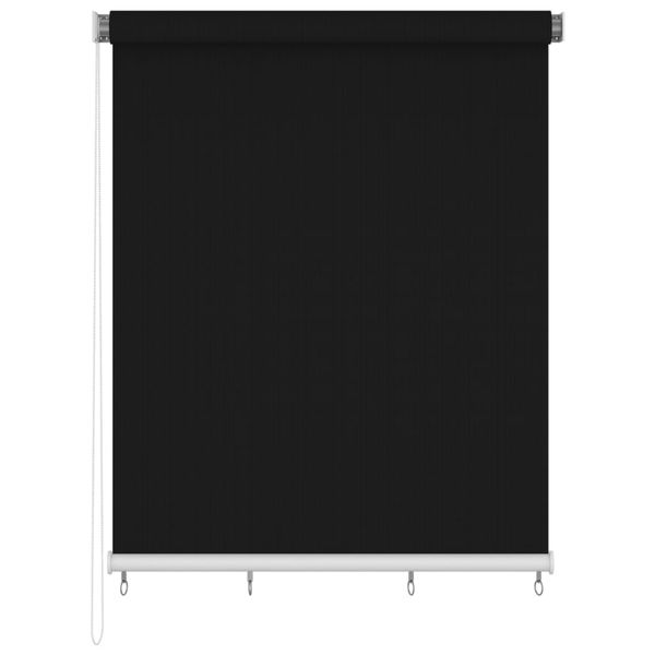 vidaXL Vonkajšia zatemňovacia roleta 240x230 cm čierna