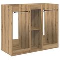 vidaXL Golfová skriňa Jednofarebný Remeselný dub 102 x 45 x 85,5 cm